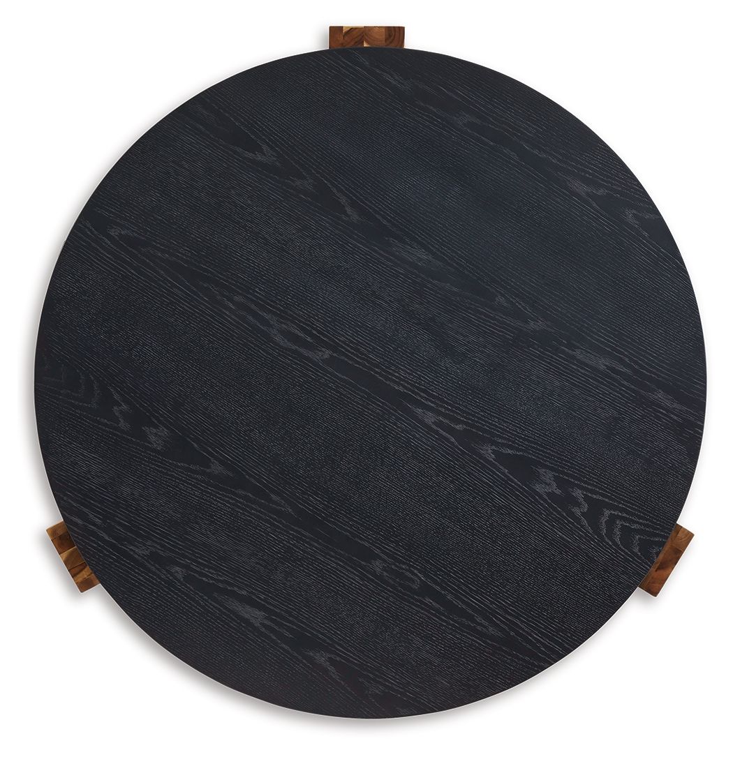 Breenmore - Occasional Table Set (Set of 2) - Black / Natural