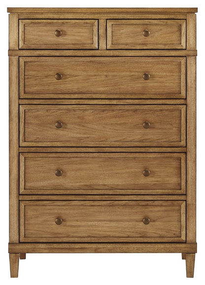 Sharlance - Six Drawer Chest - Brown