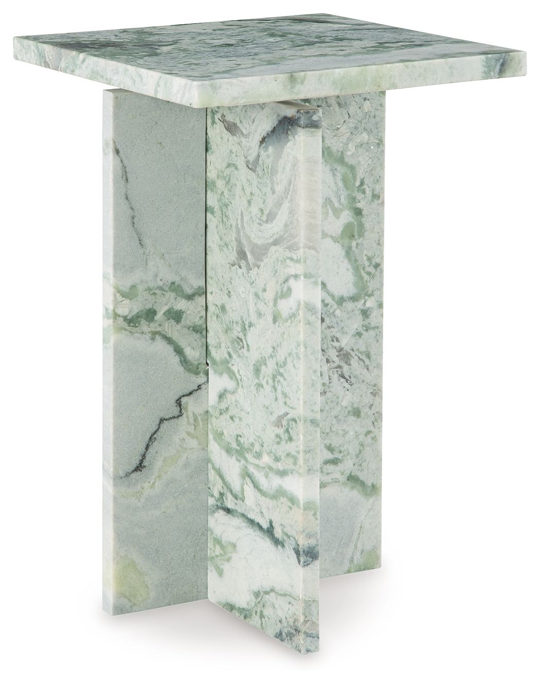 Deaconwell - Accent Table - White / Green