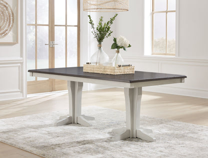 Darborn - Dining Table - Gray / Brown