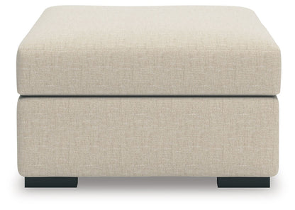 LadyMae - Oversized Accent Ottoman - Twill