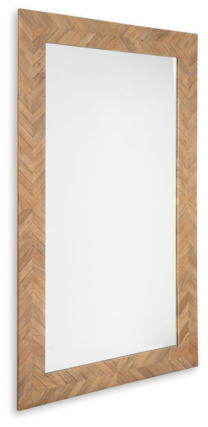 Waylane - Floor Mirror - Brown
