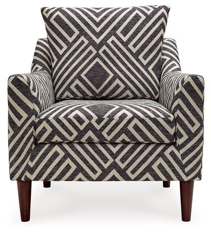 Morrilton Next-Gen Nuvella - Accent Chair - Natural / Charcoal