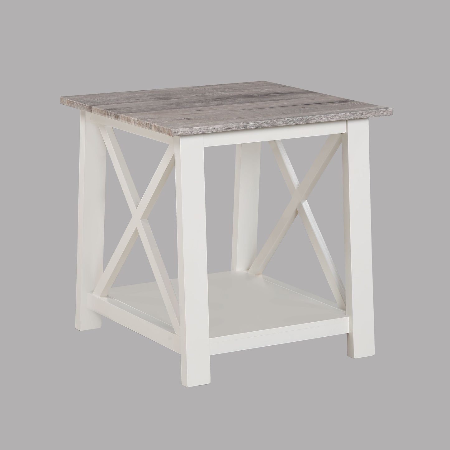 Thelma - 3 Piece Cocktail Set - White / Light Brown