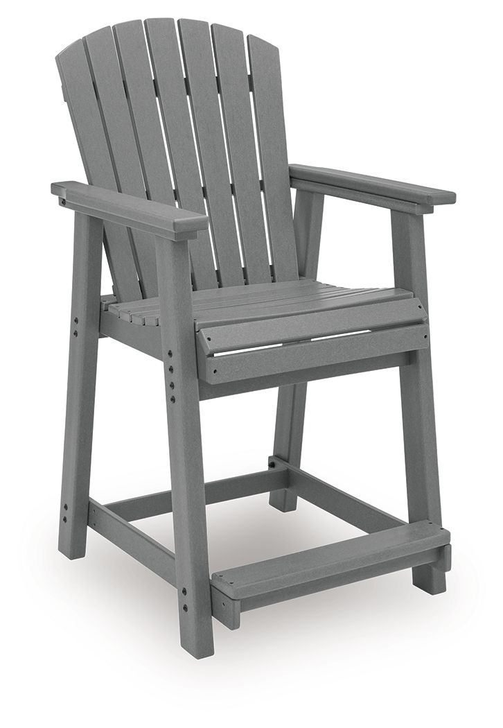 Sanctuary Beach - Barstool (Set of 2) - Dark Gray