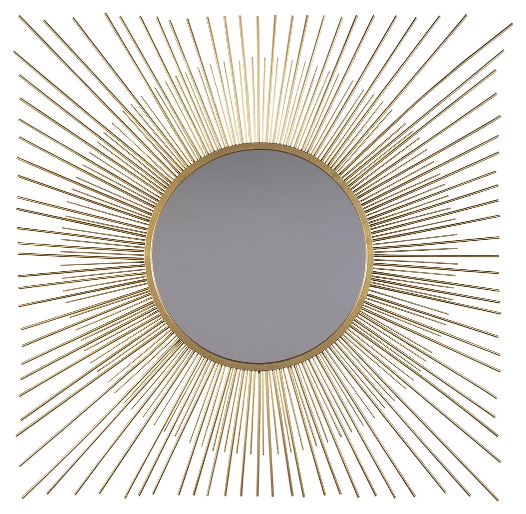 Elspeth - Accent Mirror - Gold Finish