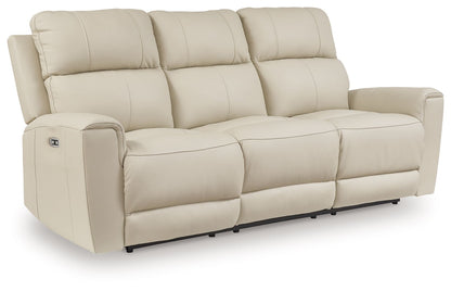 Dahlmoore - Power Reclining Sofa - Almond