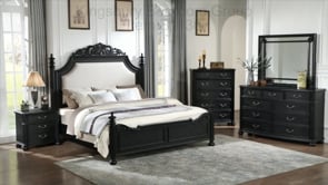 Kingsbury - Nightstand - Black