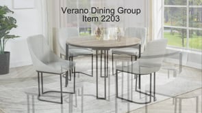 Verano - Dining Table - Natural / Black